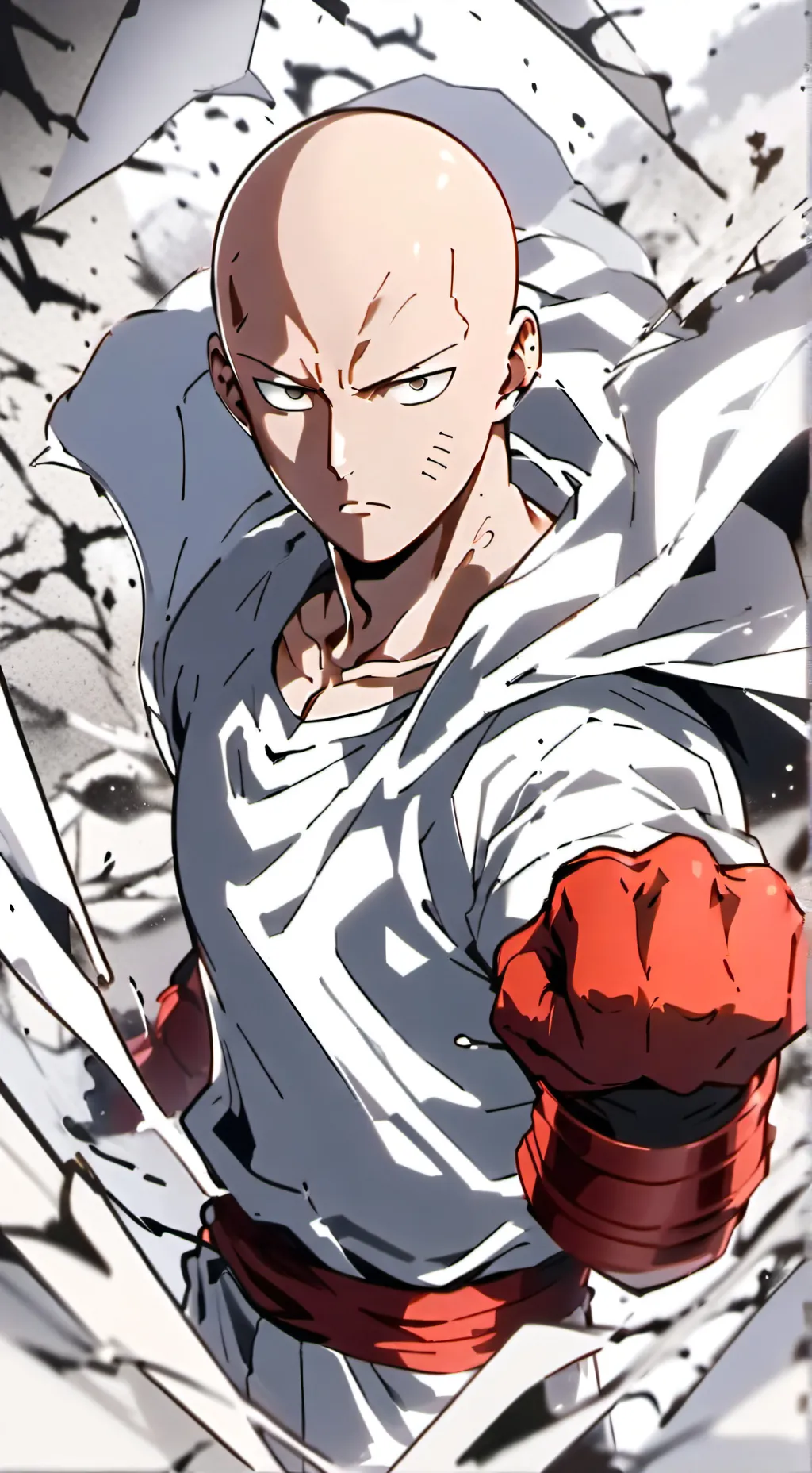 ai character: sitama background