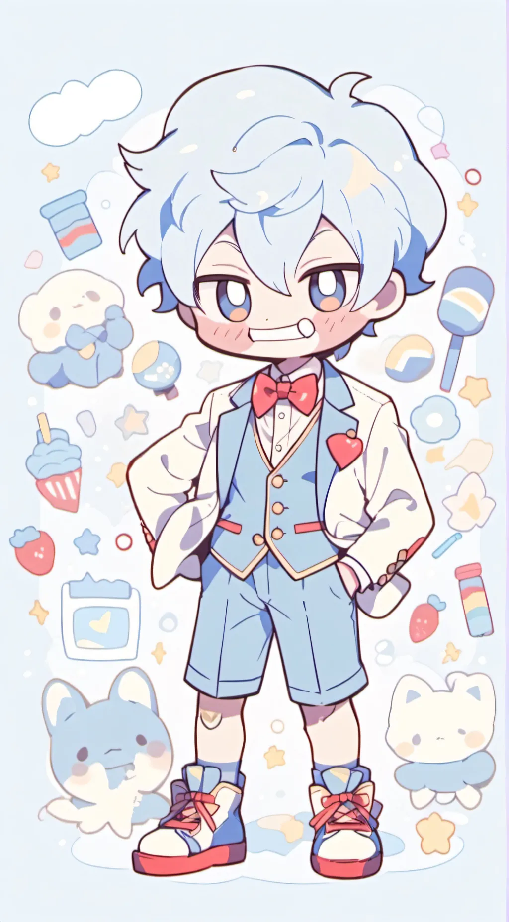 ai character: Vox background