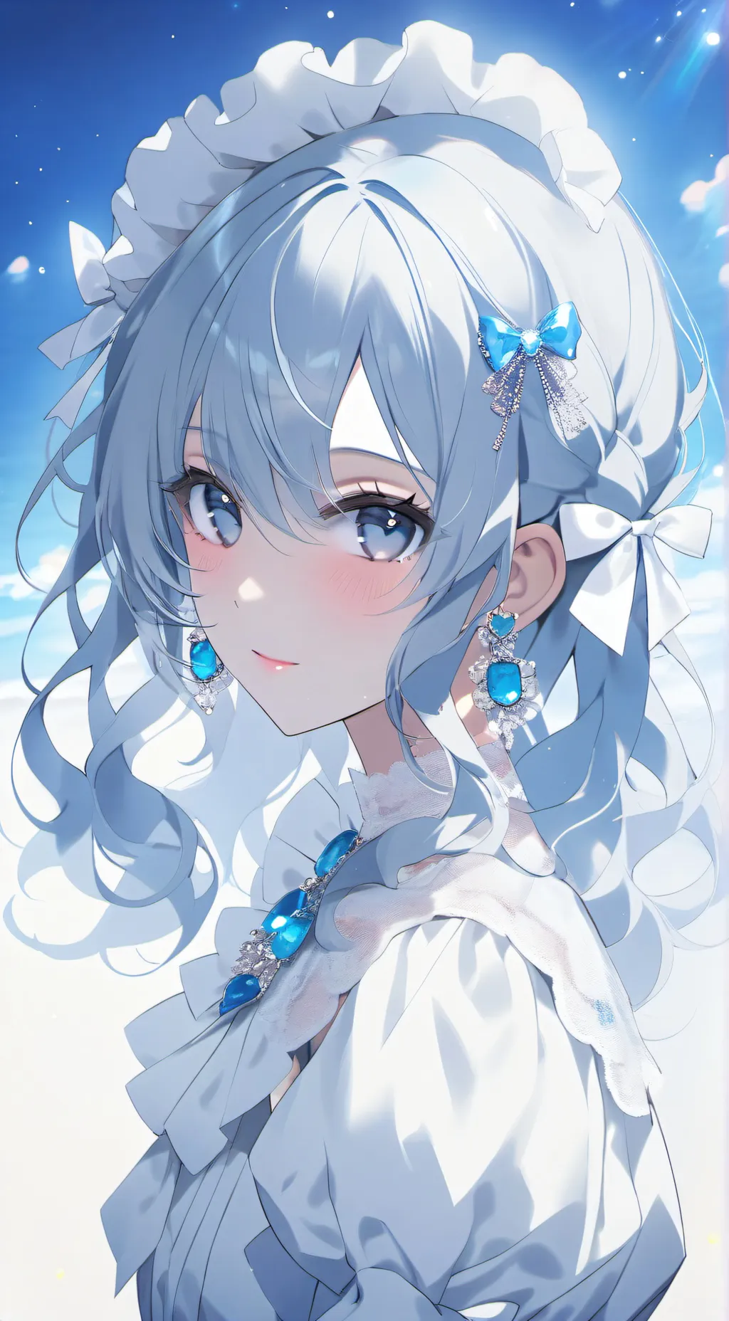 ai character: luna background