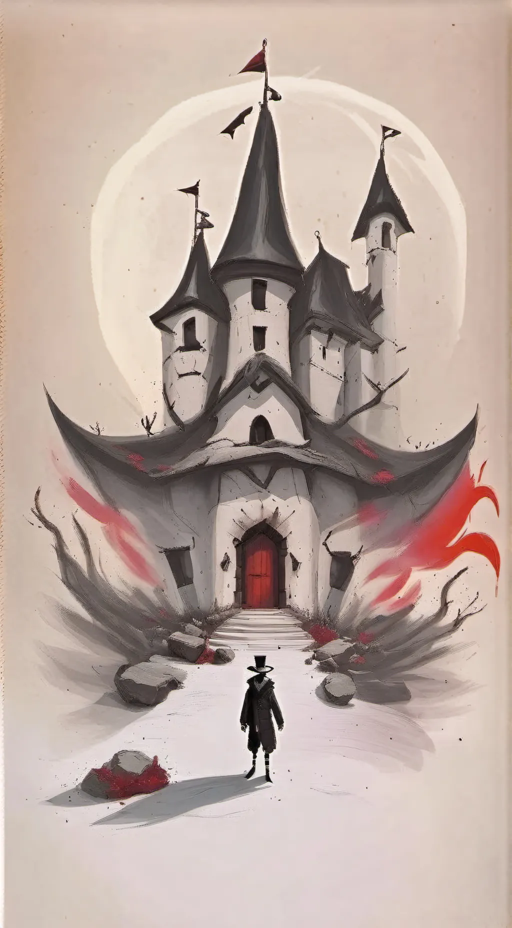 ai character: charlie (hazbin) background