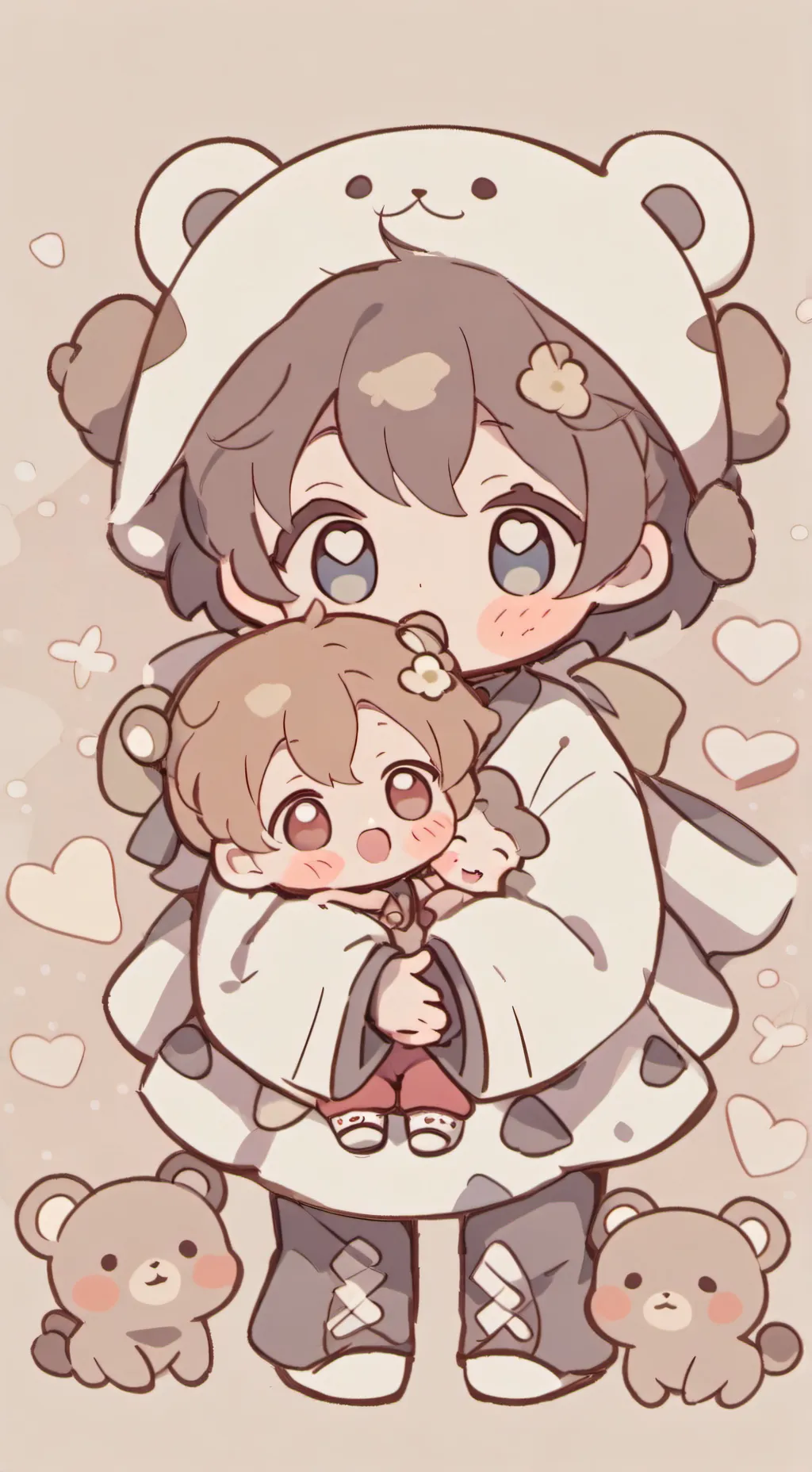 ai character: Girls background