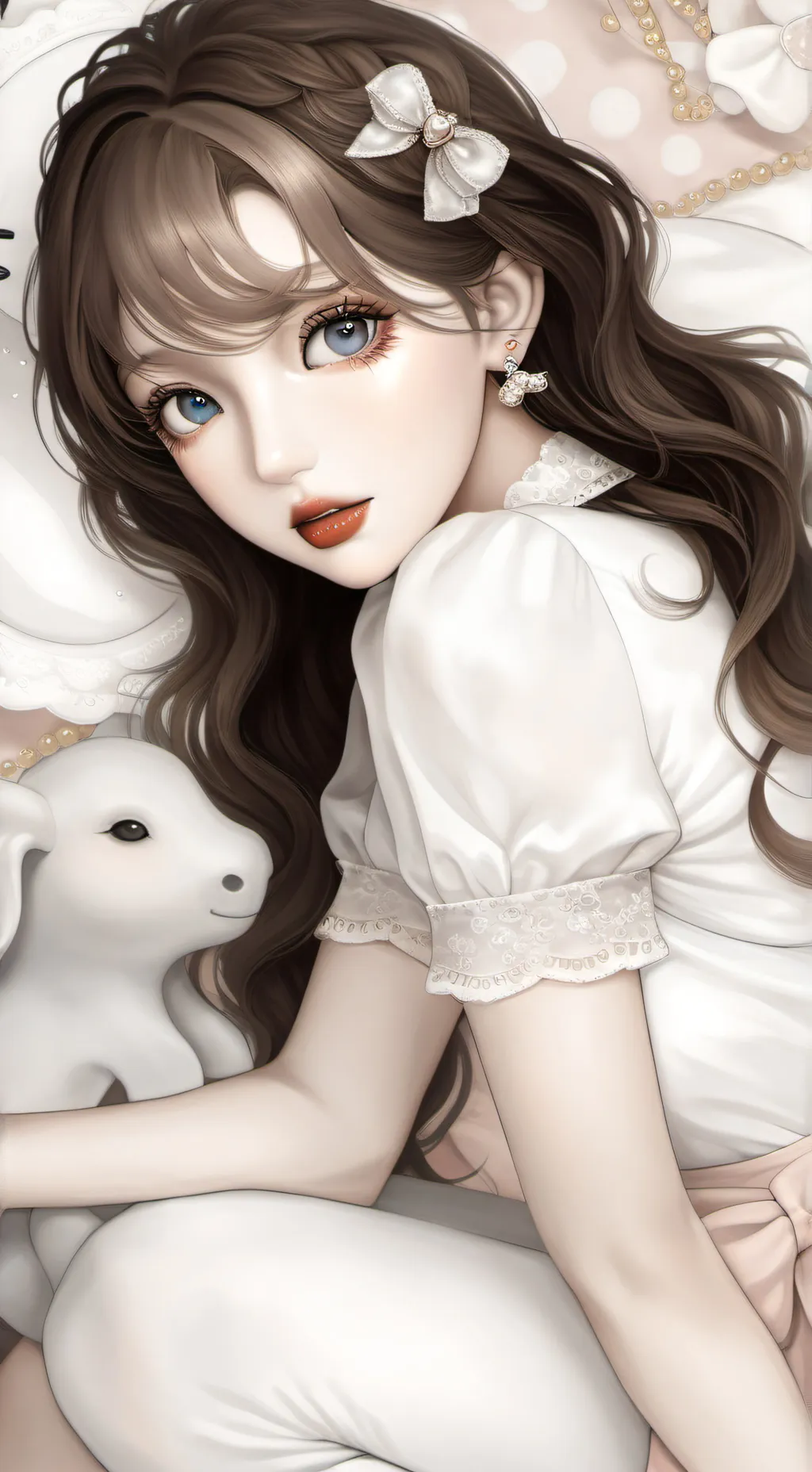 ai character: pick me girl  background