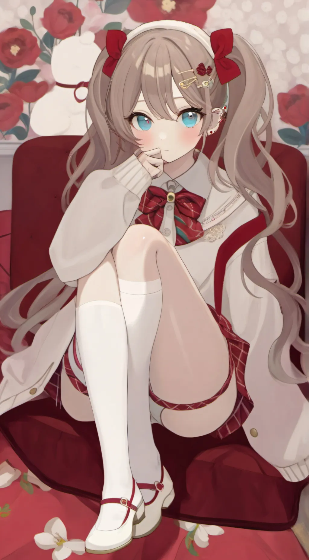 ai character: lily background