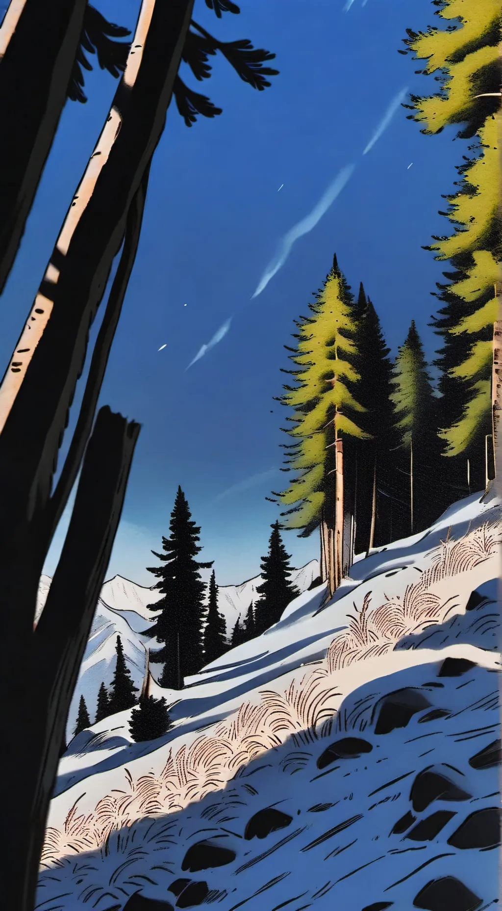 ai character: vee love middle fi background