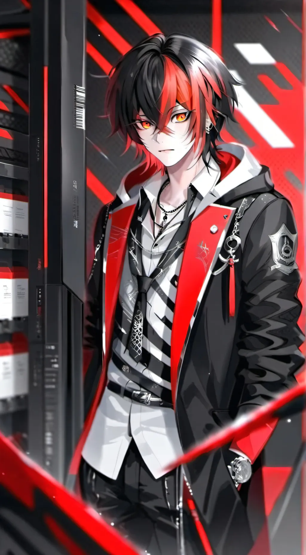 ai character: Люциус  background