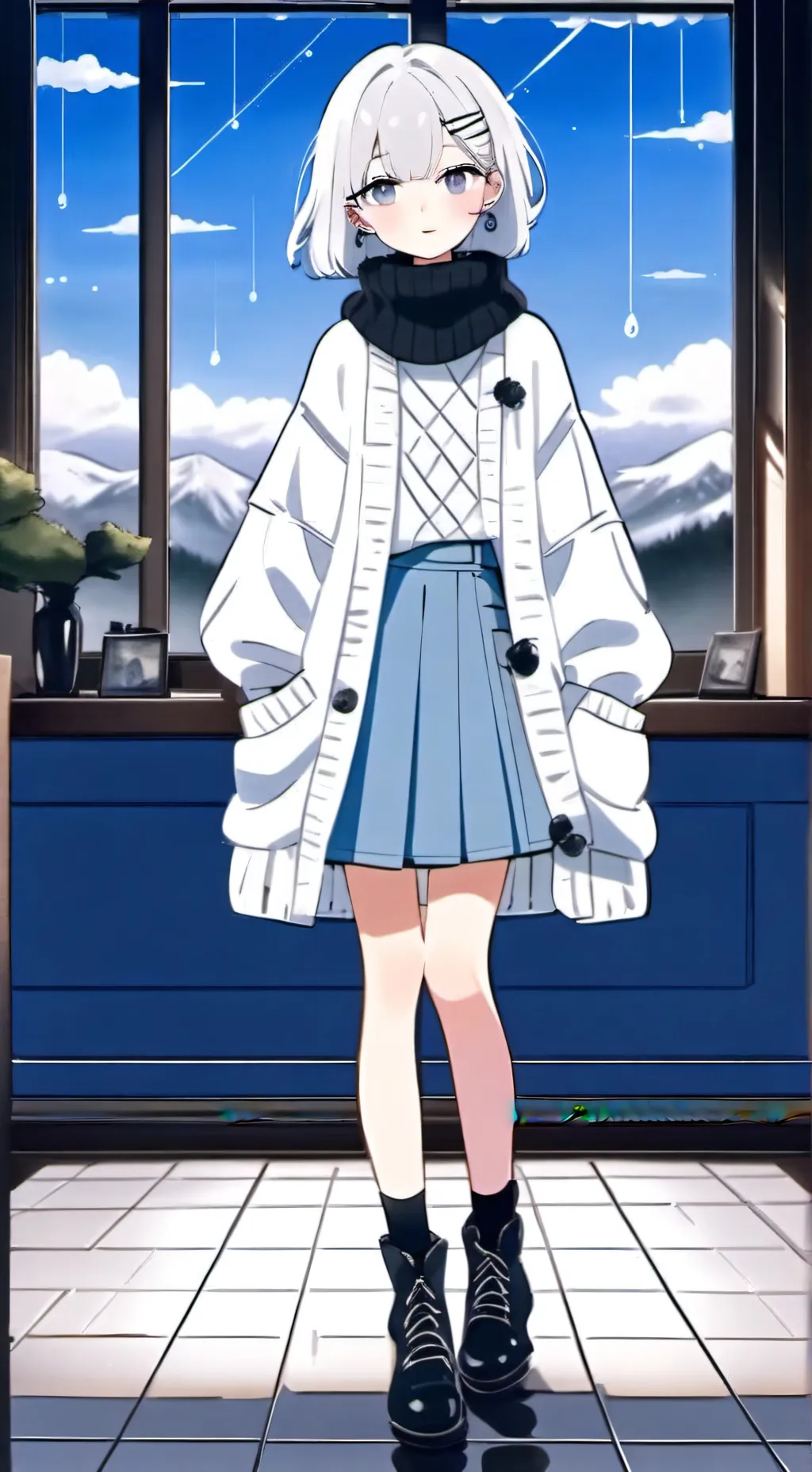 ai character: octavia  background