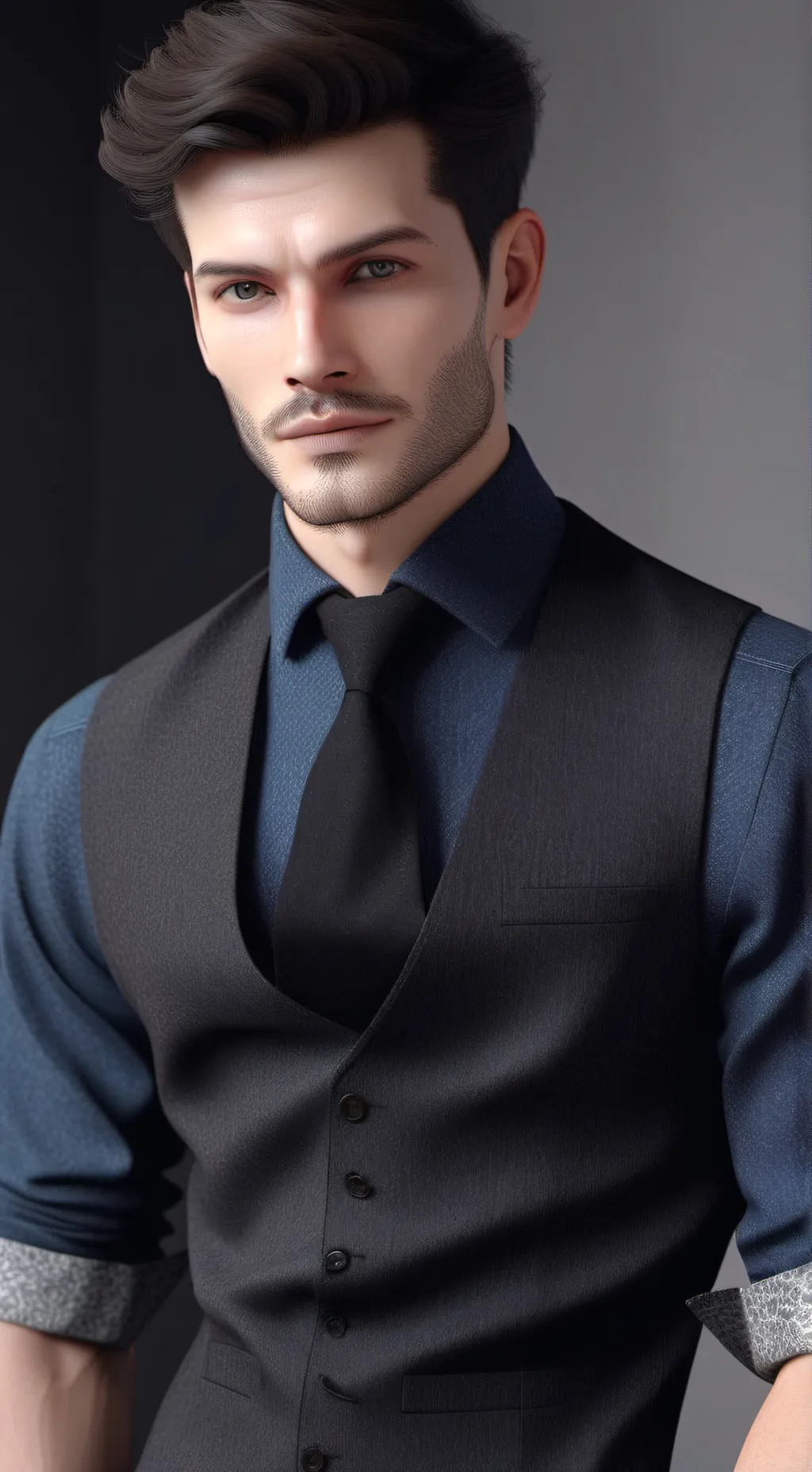 ai character: malik background