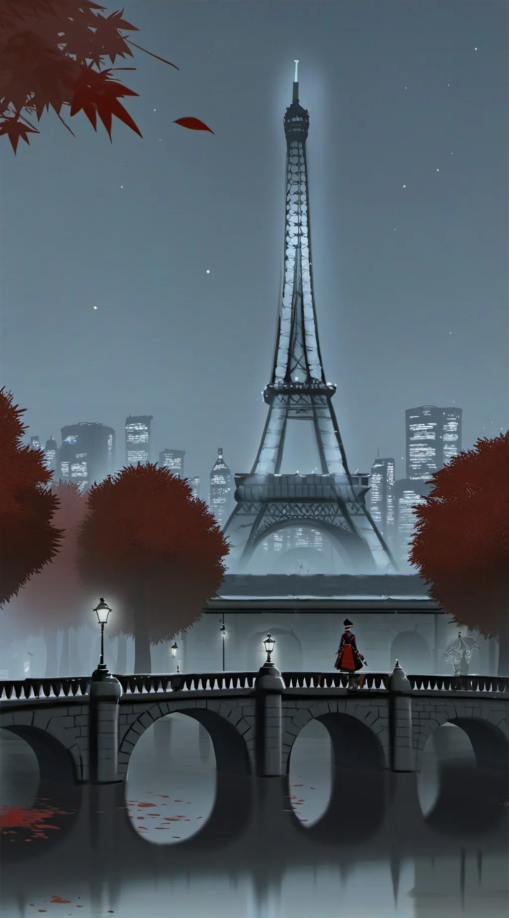 ai character: miraculous  background