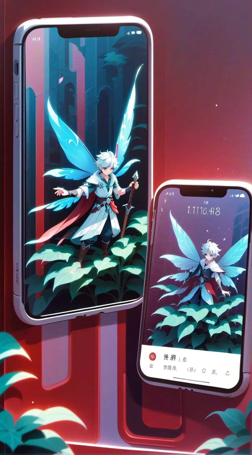 ai character: ... background