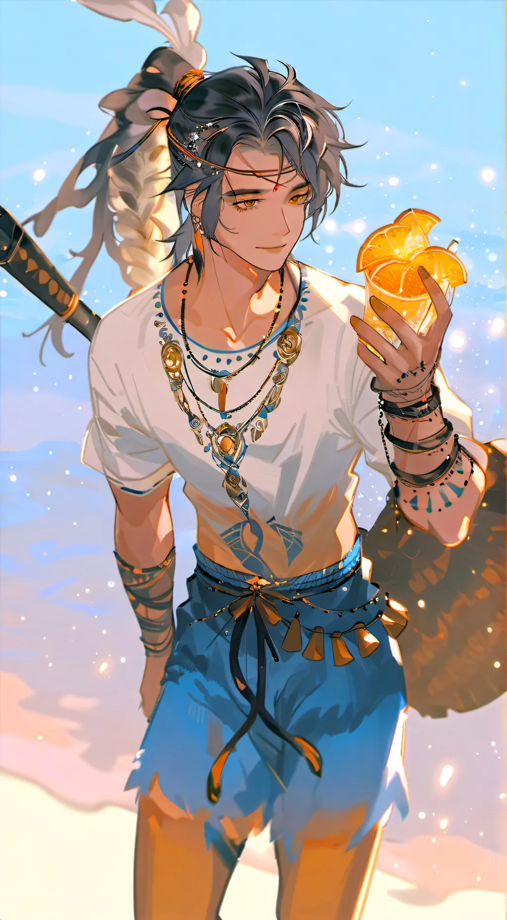 ai character: Casa de Mitsuri background