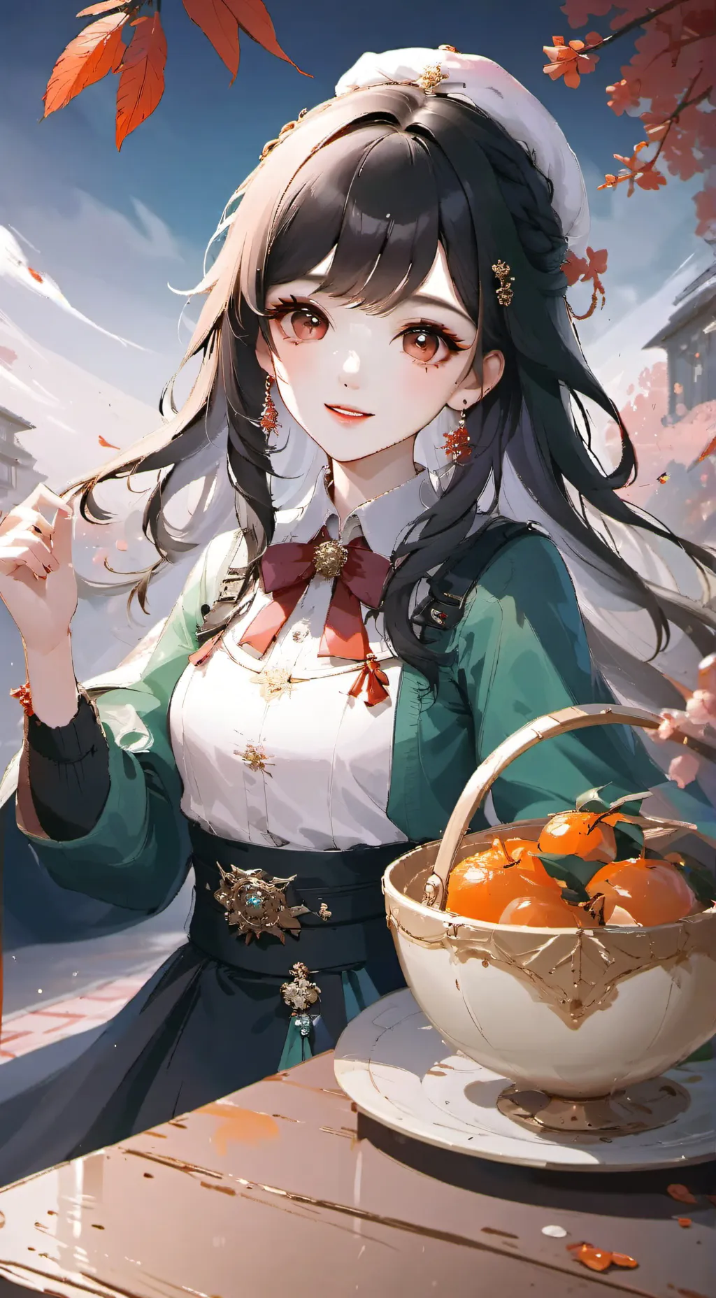 ai character: claudia background