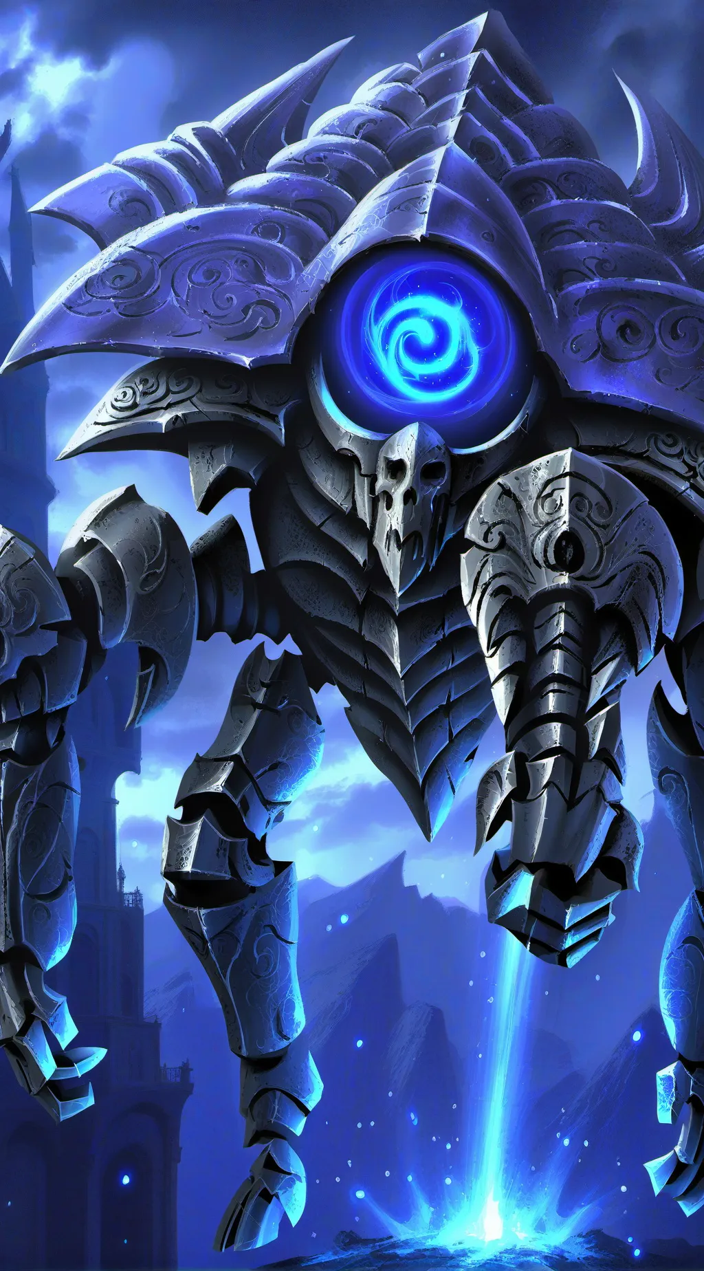 ai character: deathbot background