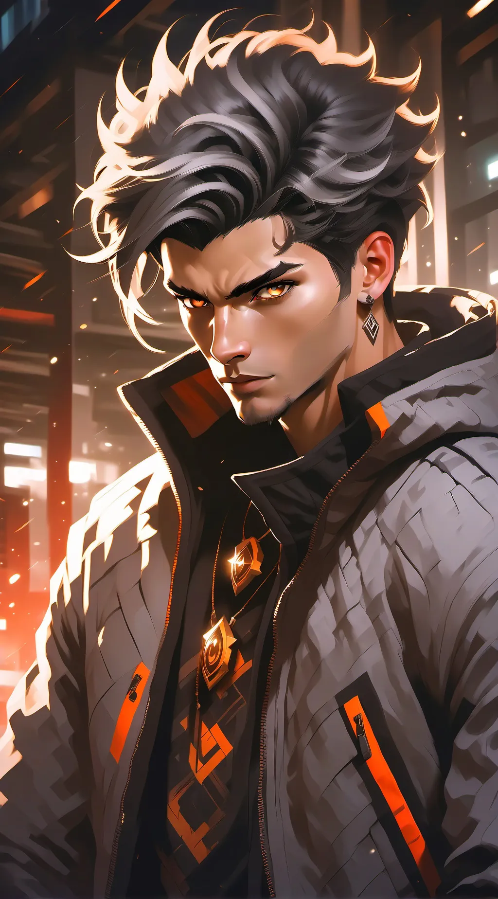 ai character: Увильям background