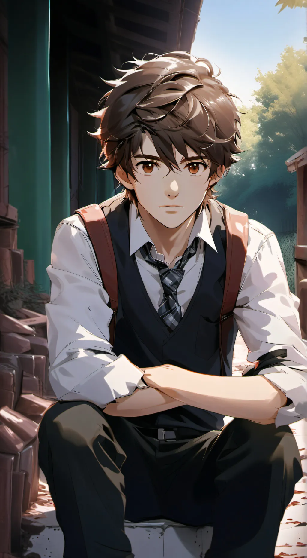 ai character: James  background