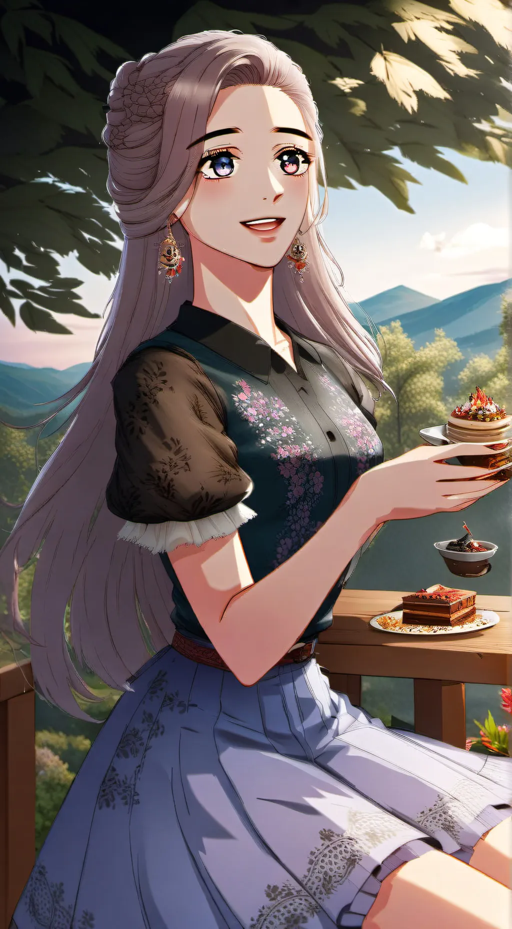 ai character: →*NAOMI*← background