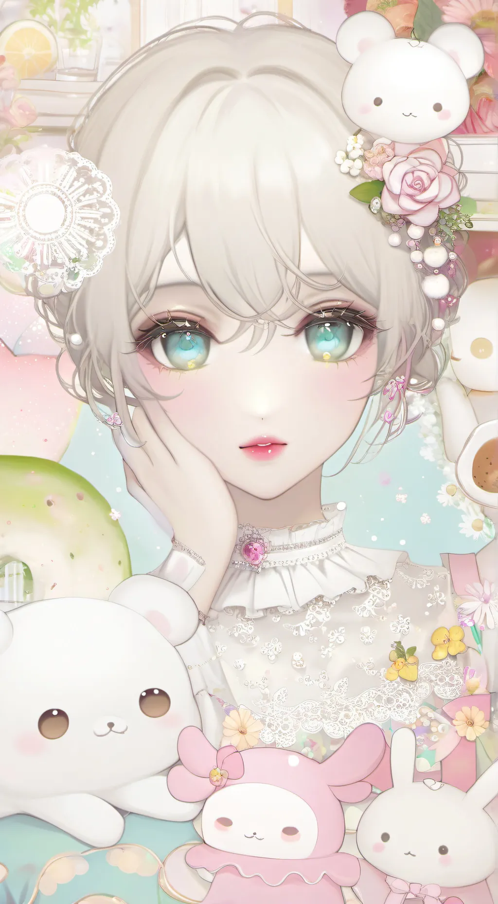 ai character: Hamado yakishi  background