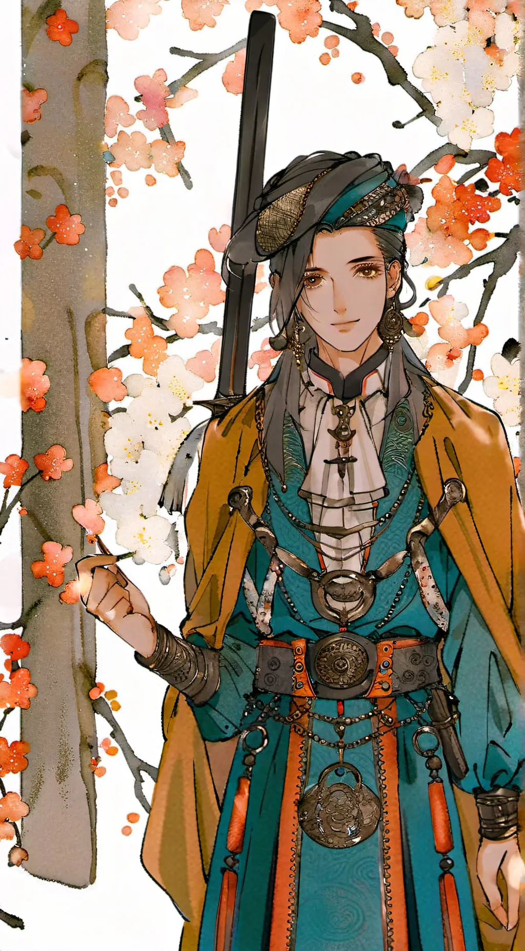 ai character: ,❤️Tovias ❤️ background