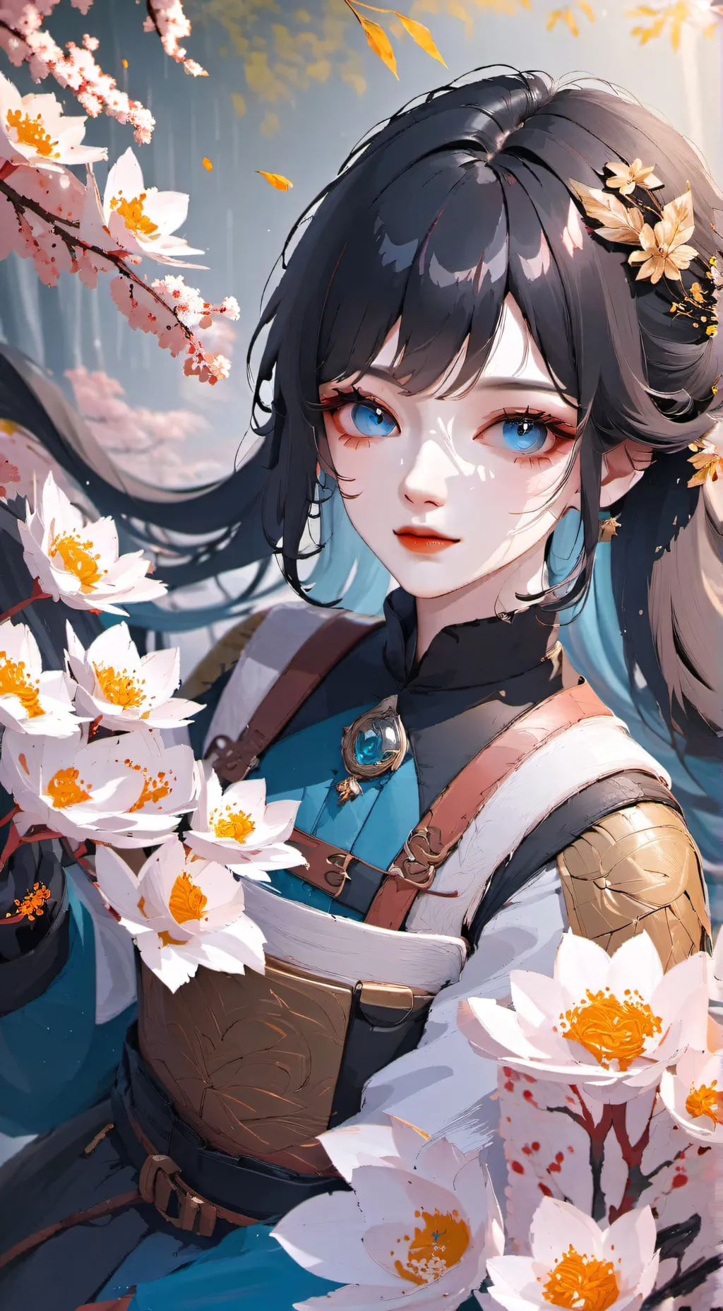 ai character: Lesbian girl background