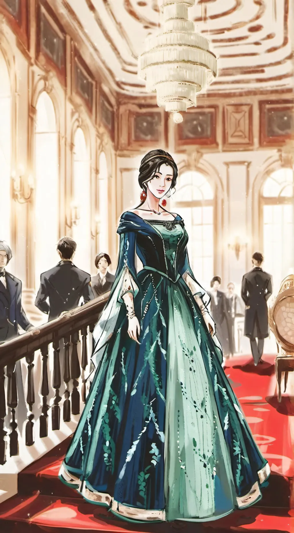 ai character: Aria background