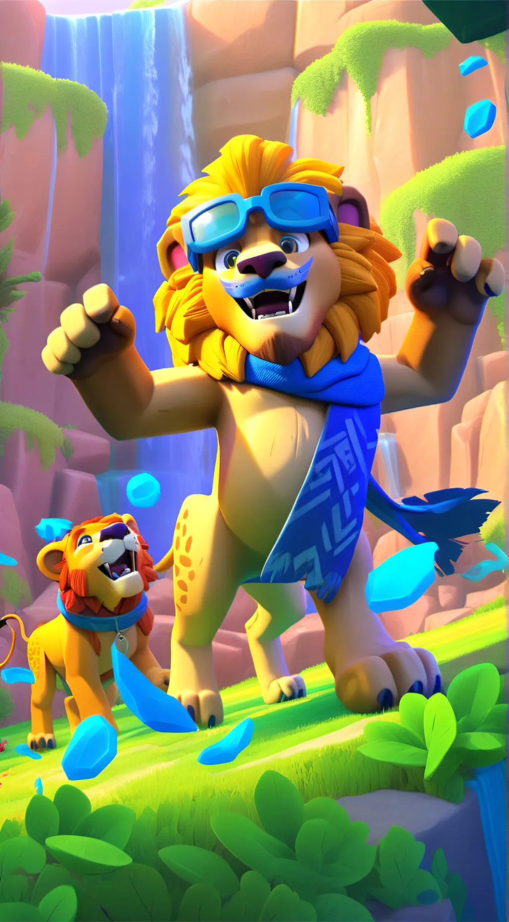 ai character: Zach background