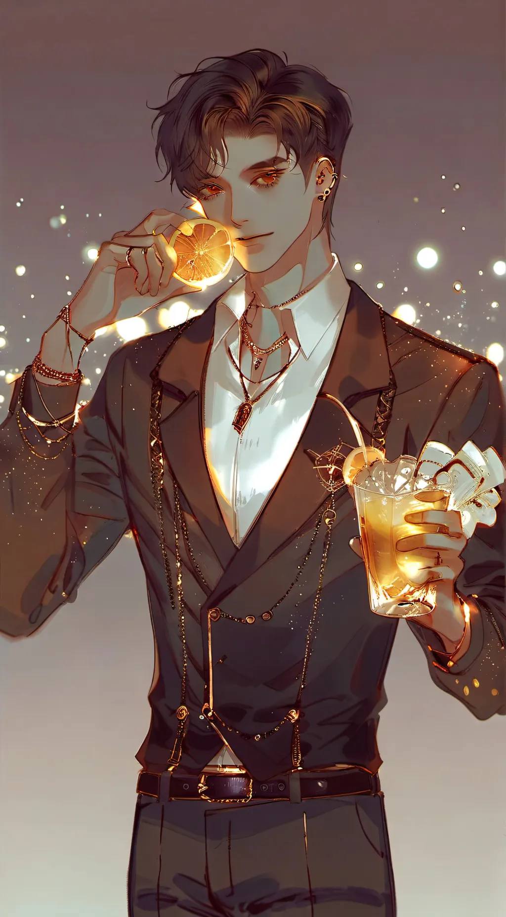 ai character: Alexander  background