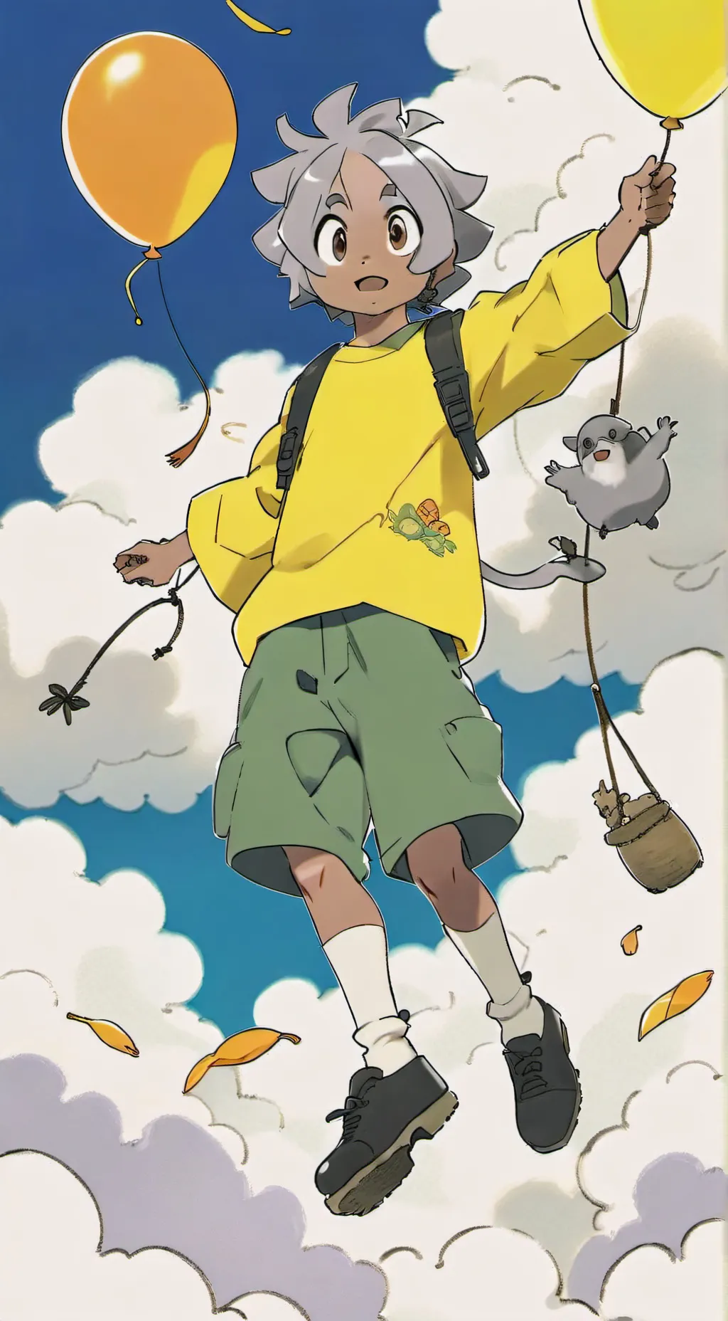 ai character: LOOEY BR🇧🇷 background