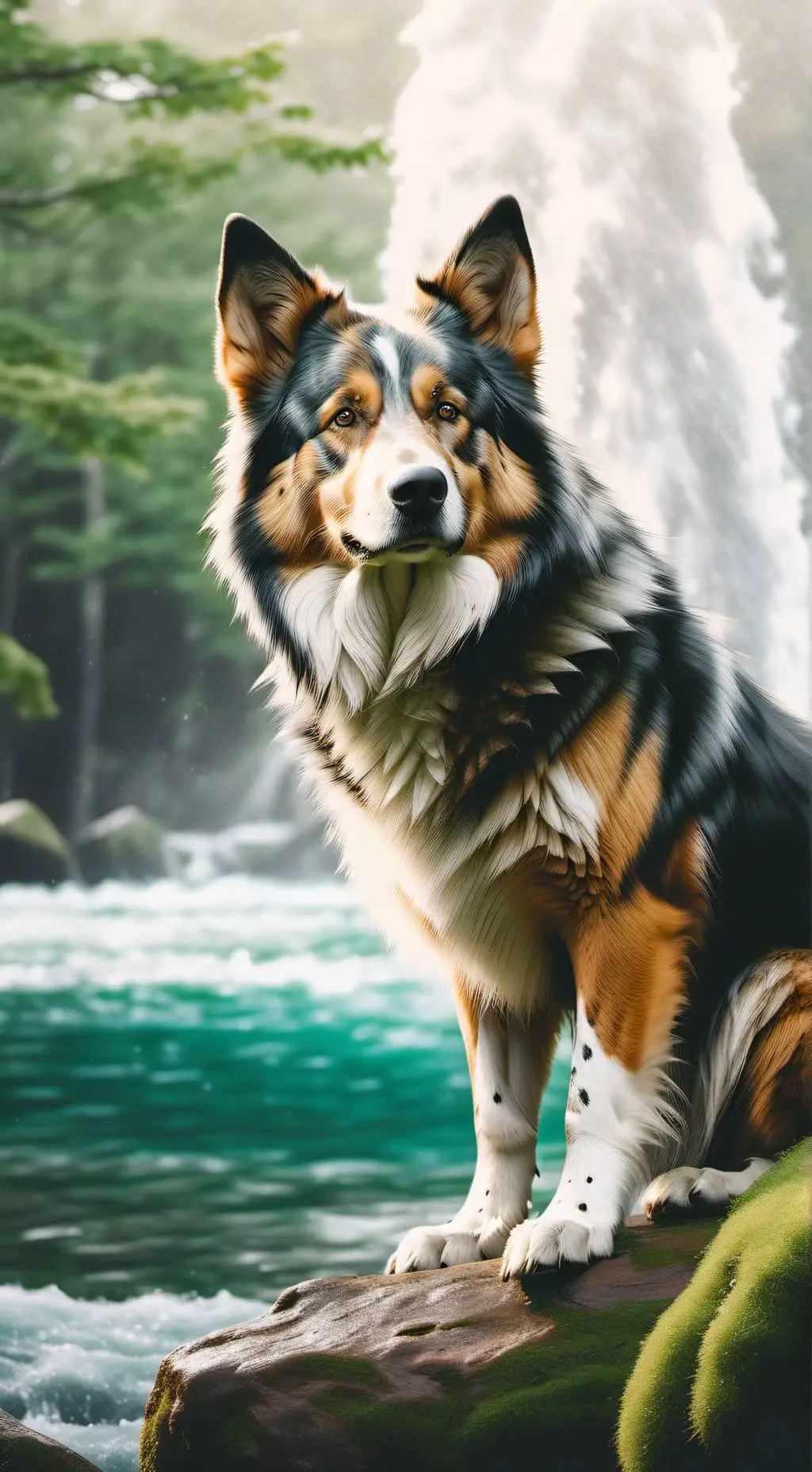 ai character: Gray x Wenda background