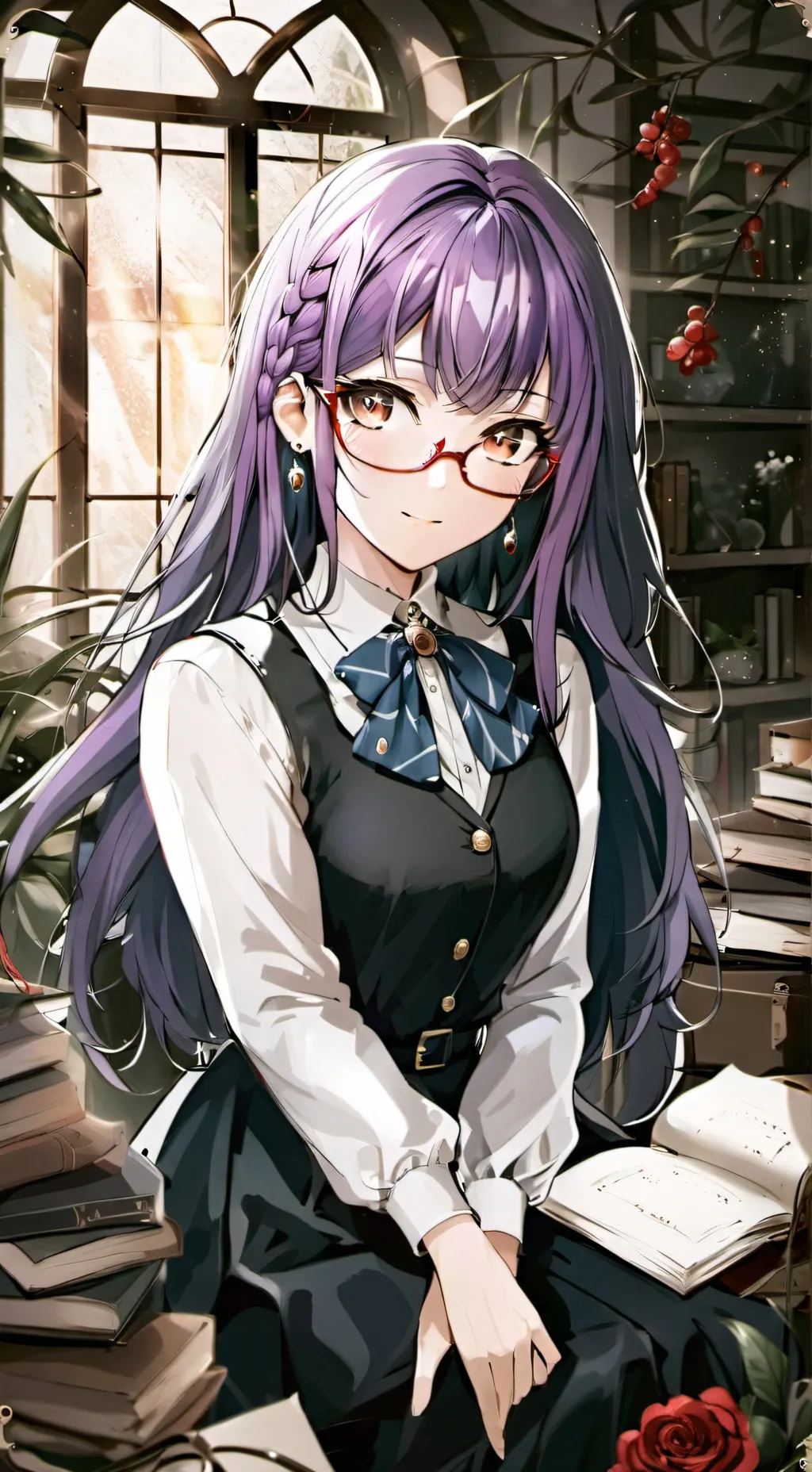 ai character: Rin background