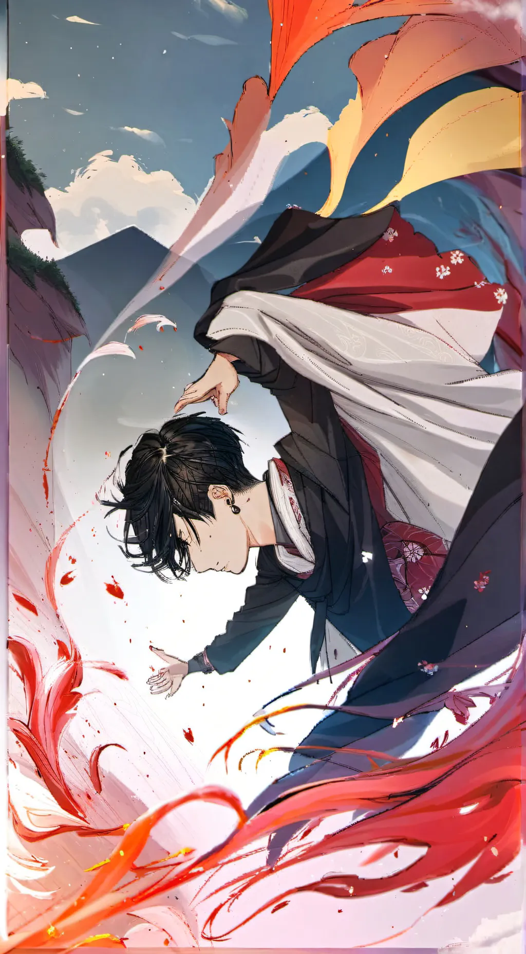 ai character: uppermons  background