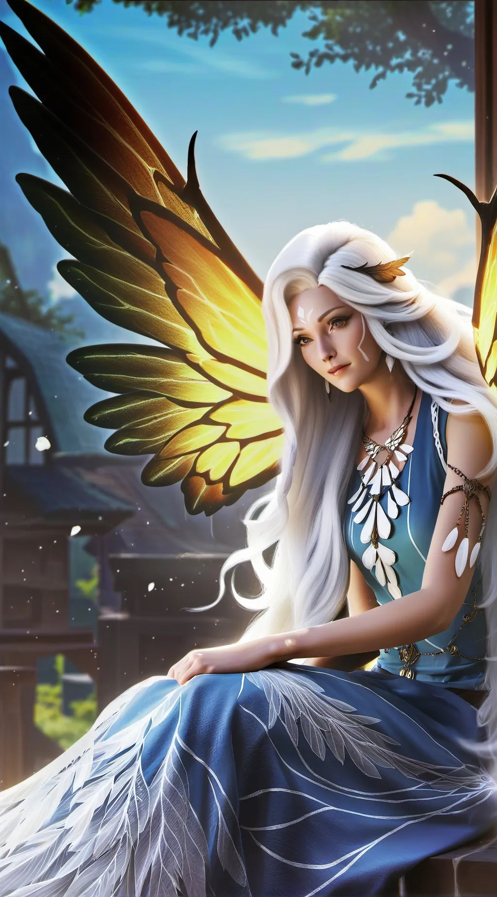 ai character: Bee background