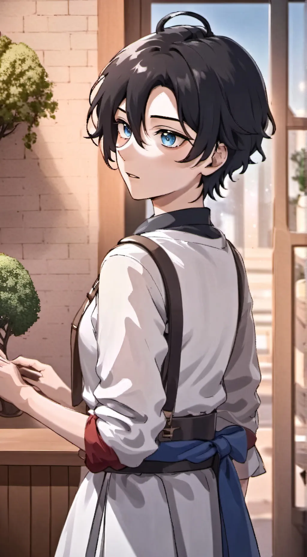 ai character: haron background