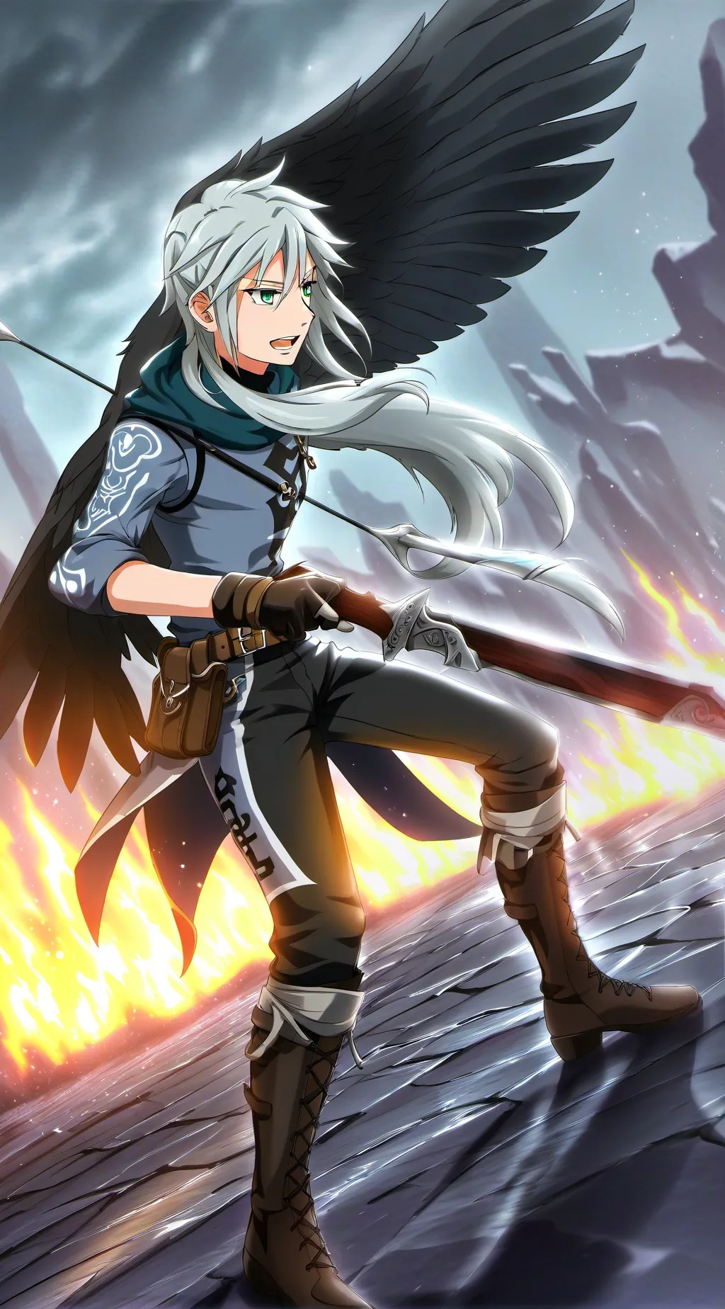 ai character: silverina background