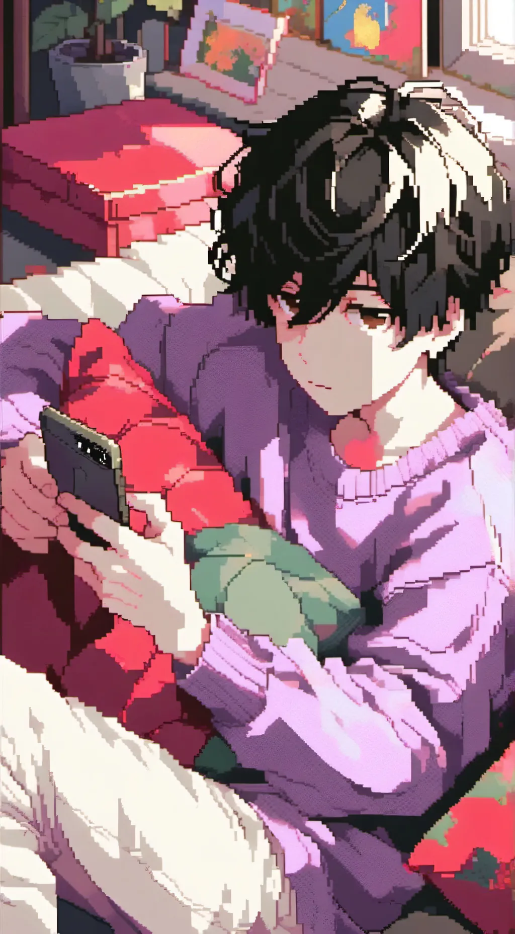 ai character: Nagi background