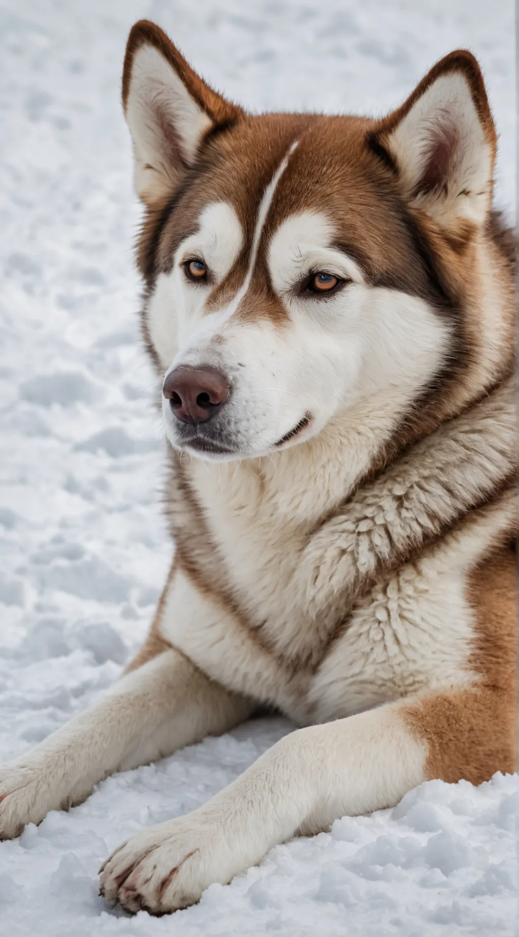 ai character: "Tundra sled team" background