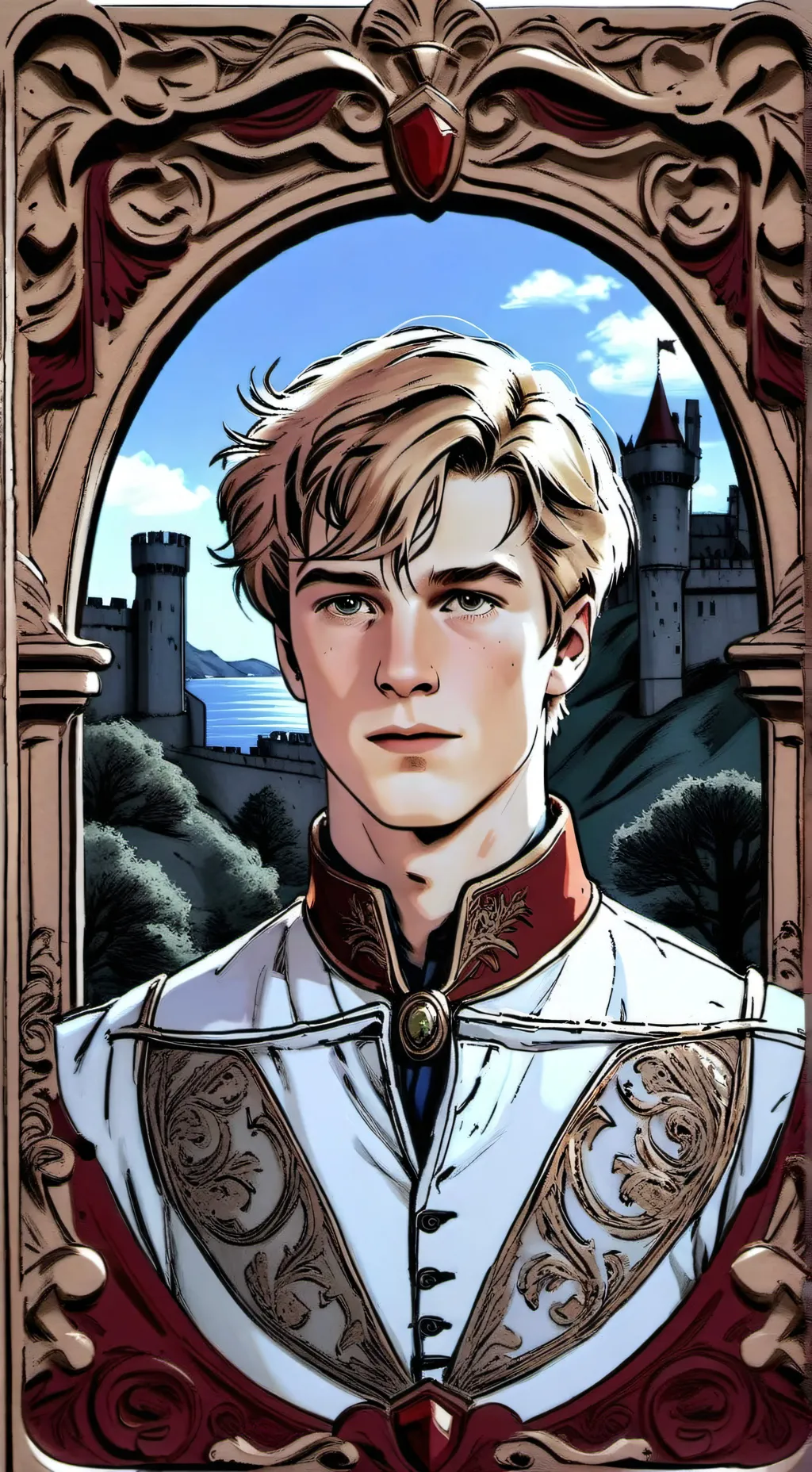 ai character: Peter Pevensie background