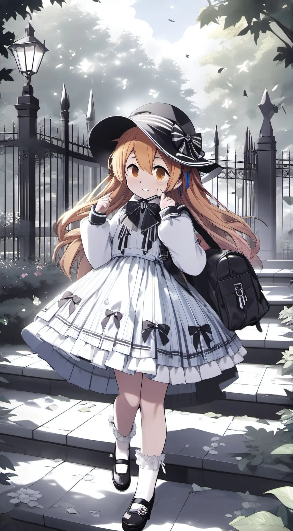 ai character: school background