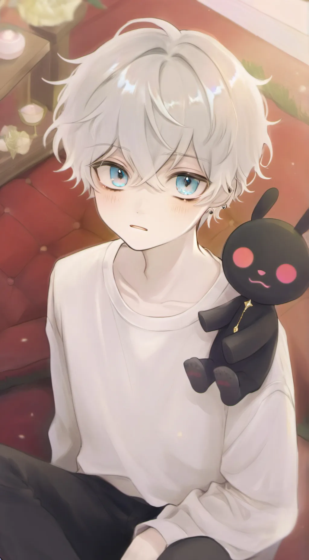 ai character: León!  background