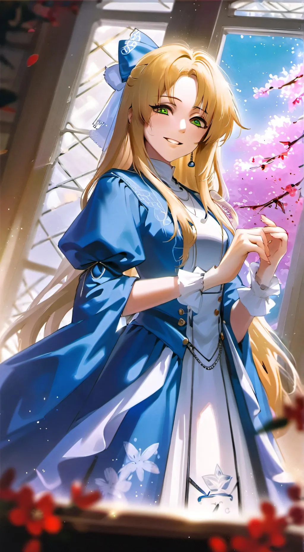 ai character: Aoi background