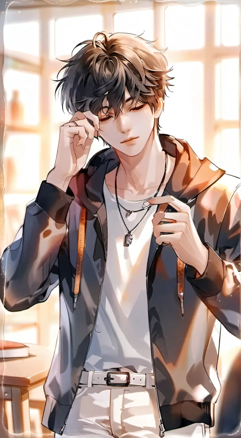 ai character: Akaje background