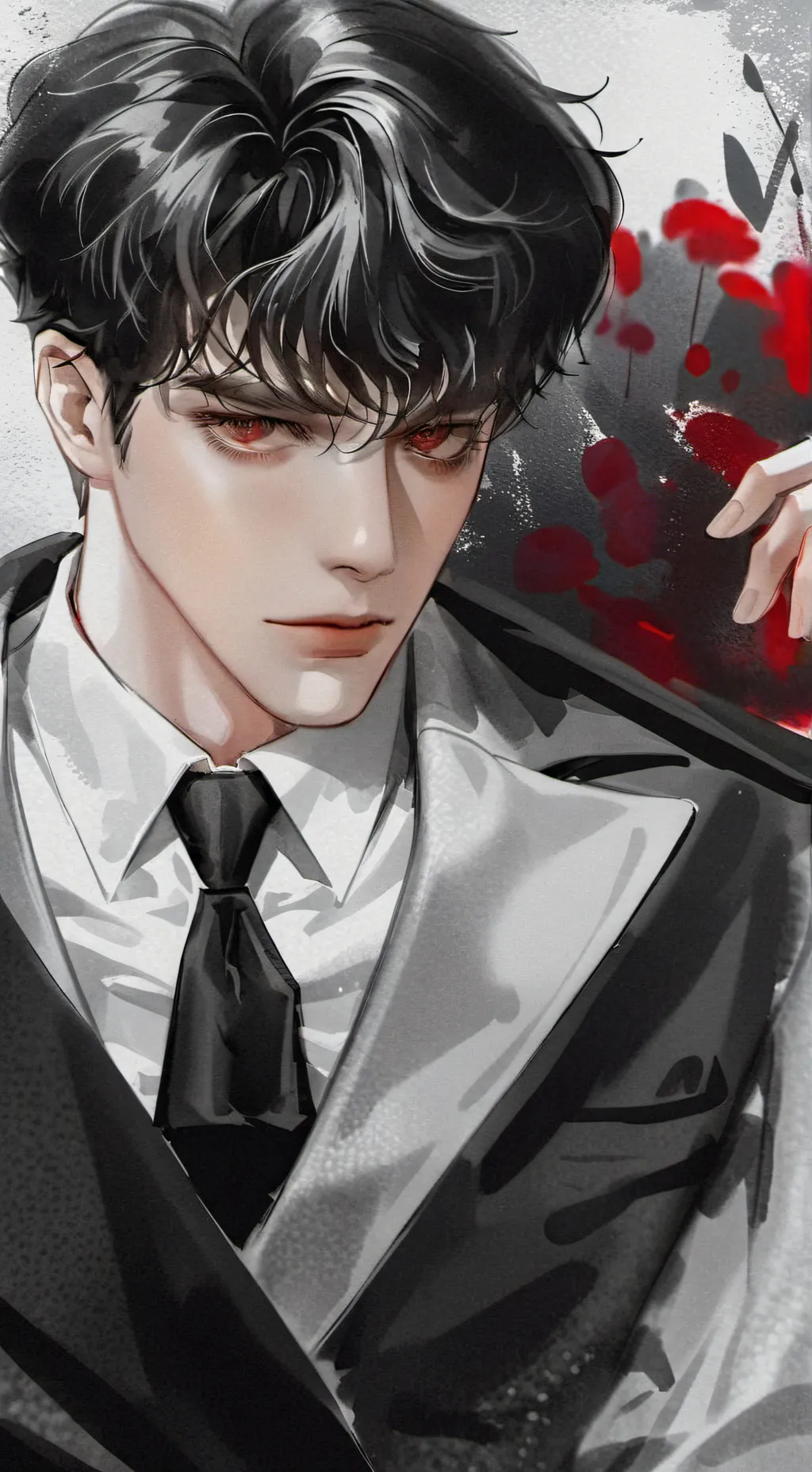 ai character: Toby  background