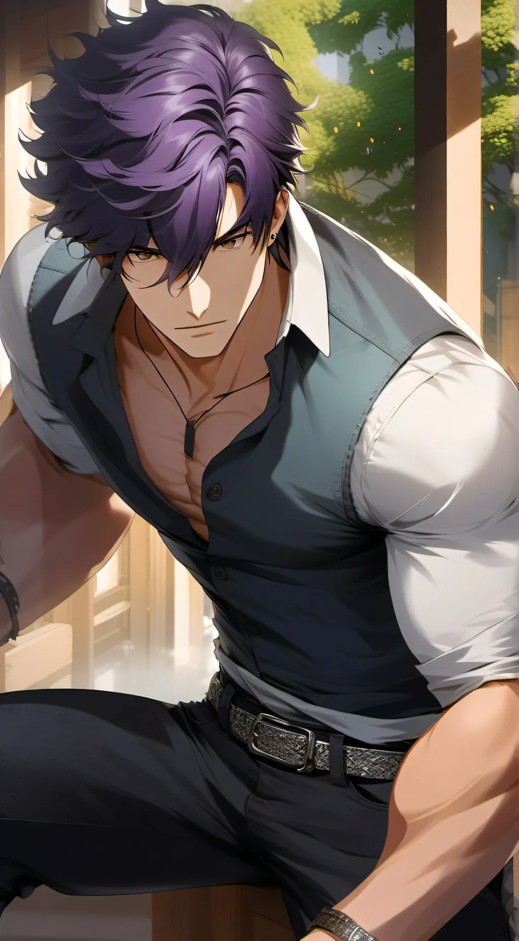 ai character: Zero background