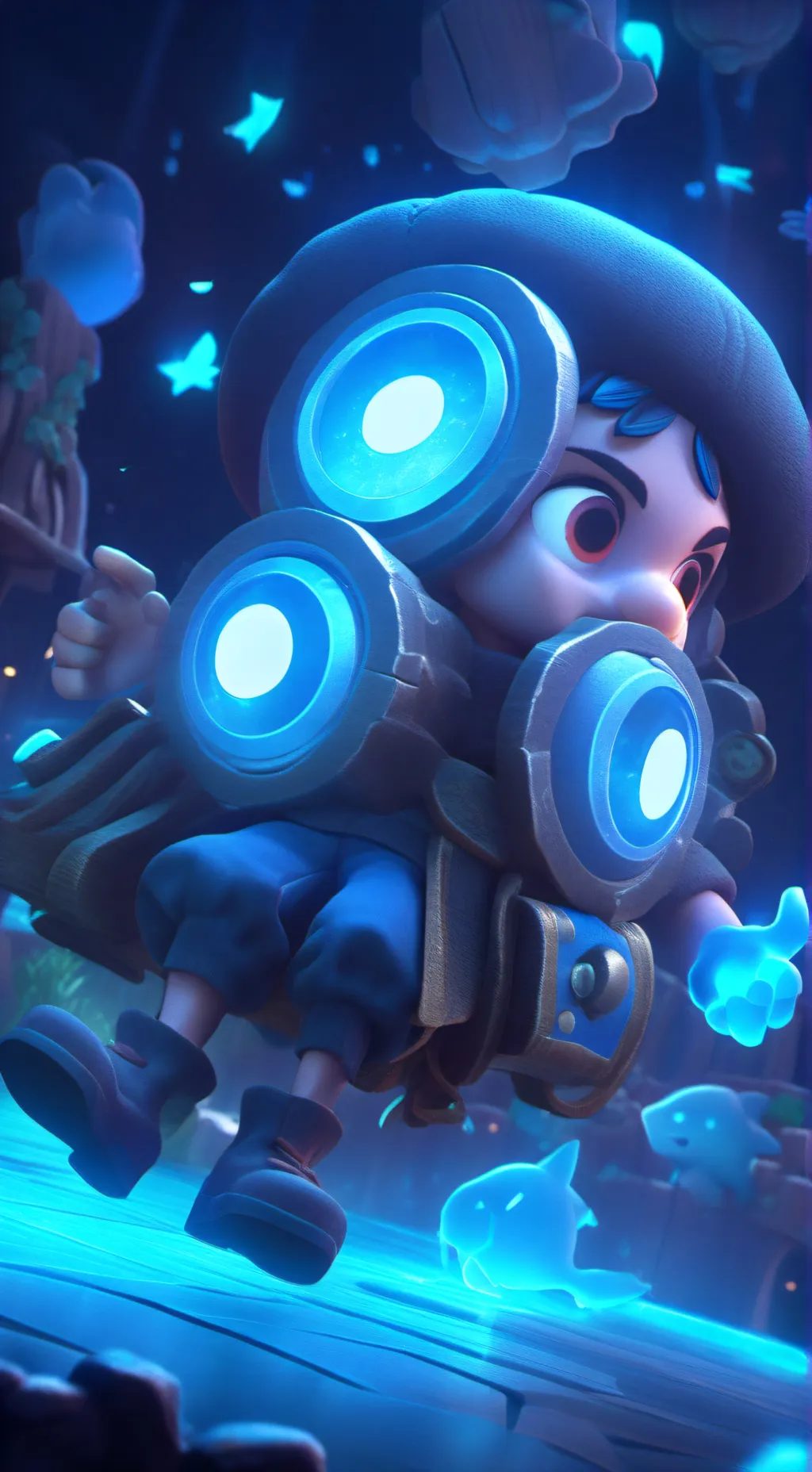 ai character: wenda x TM14 background