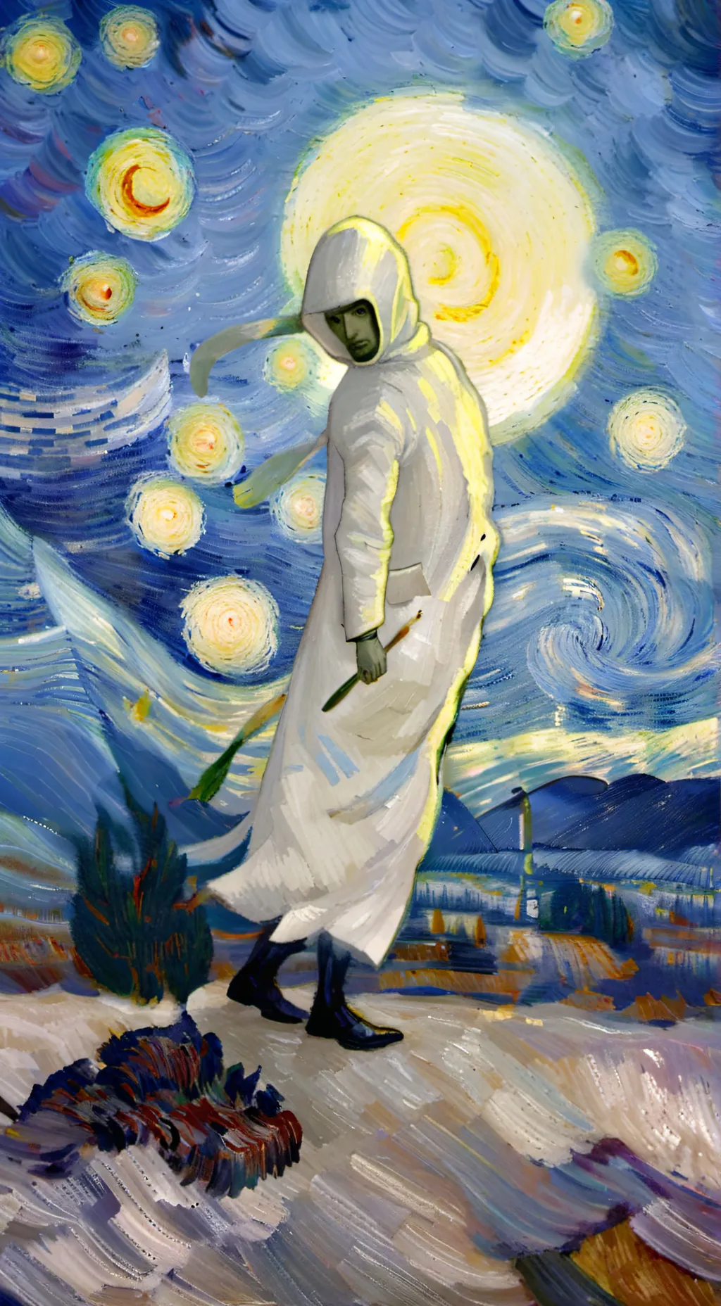 ai character: The Arkham background