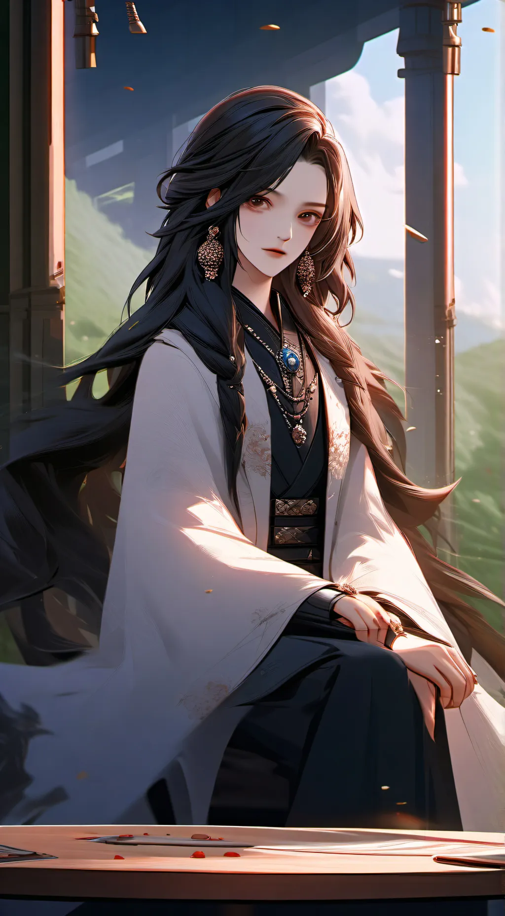 ai character: sicologa jujutsu  background