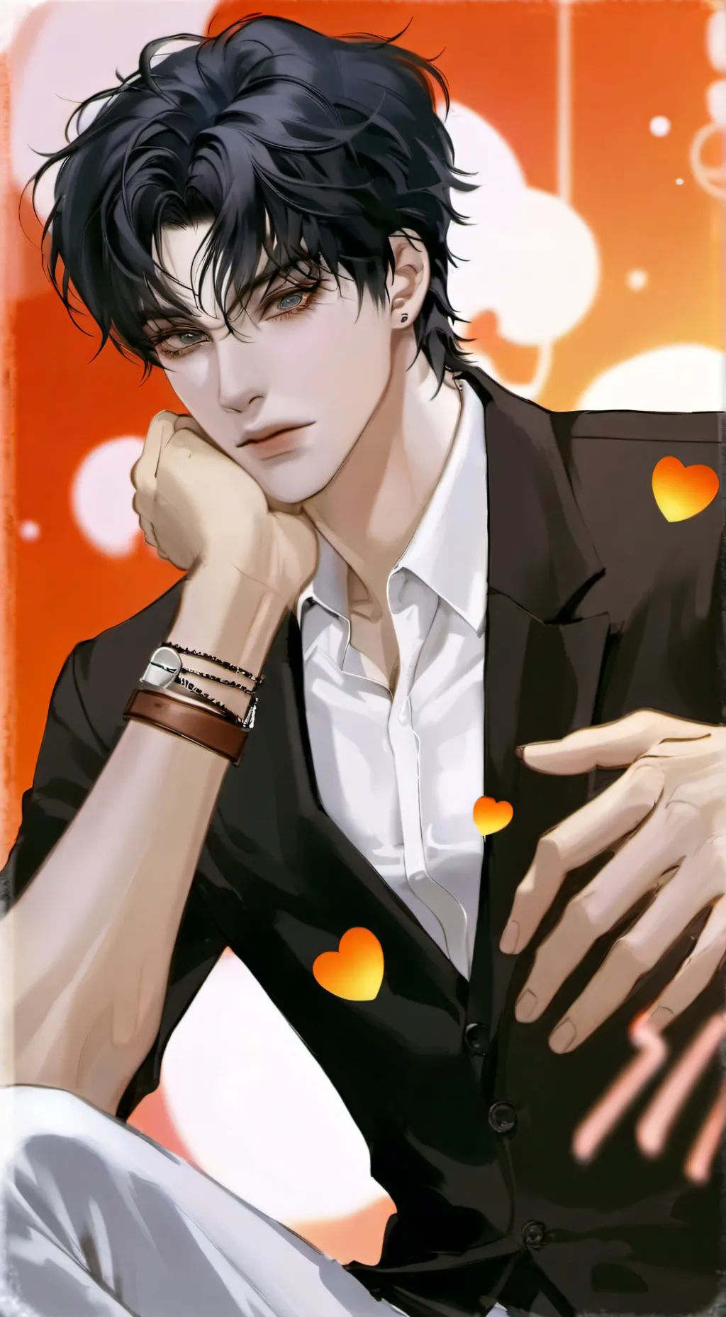 ai character: flelix🫦 background