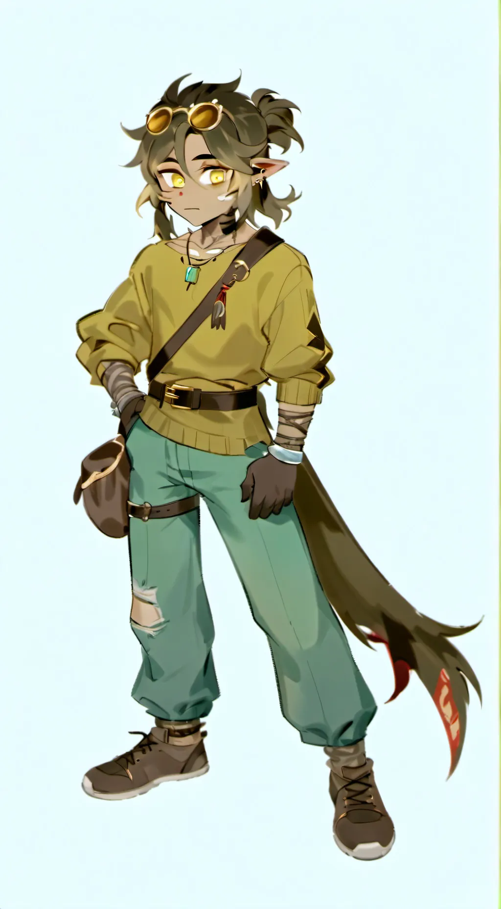 ai character: Sebastian background