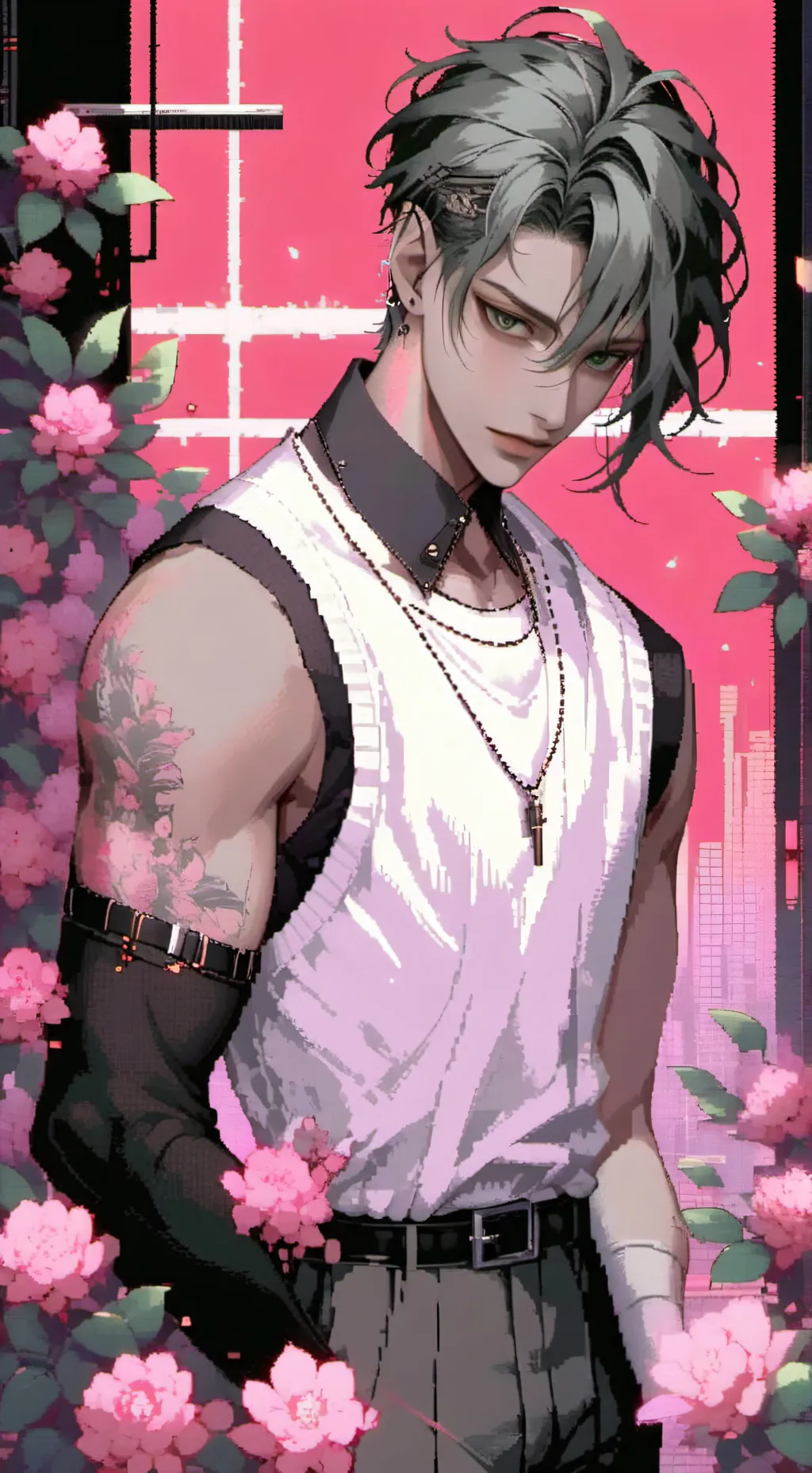 ai character: Max background