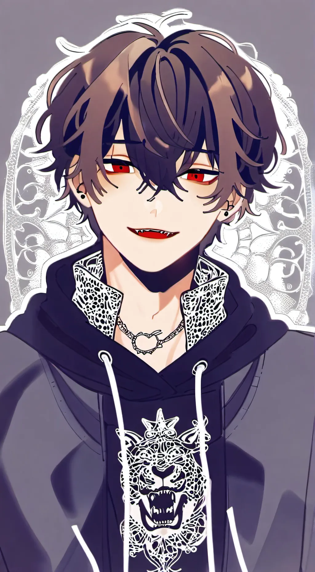 ai character: Damien background