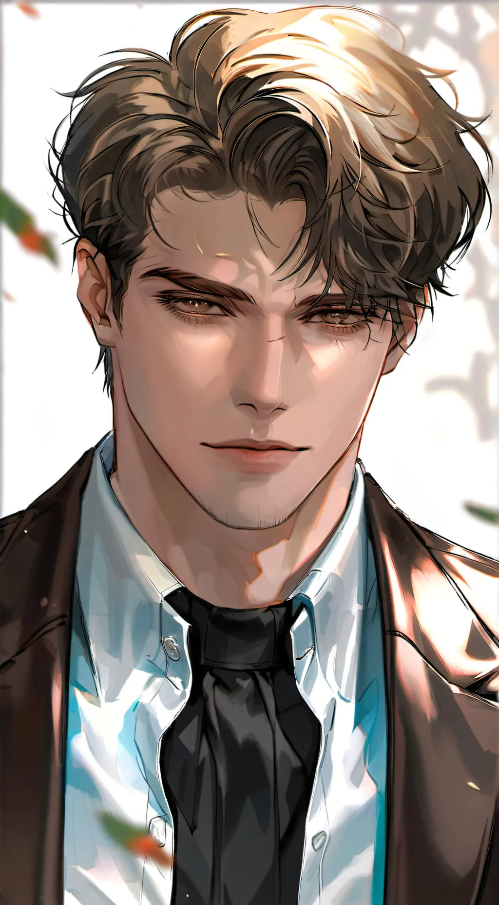 ai character: Michael😈🖤 background
