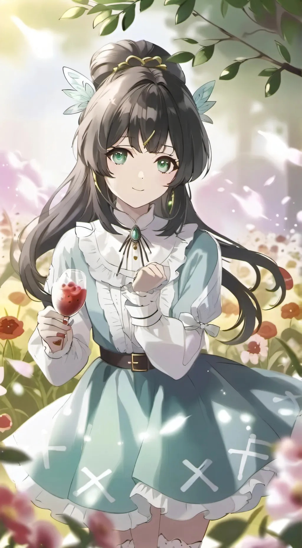 ai character: yesssss background